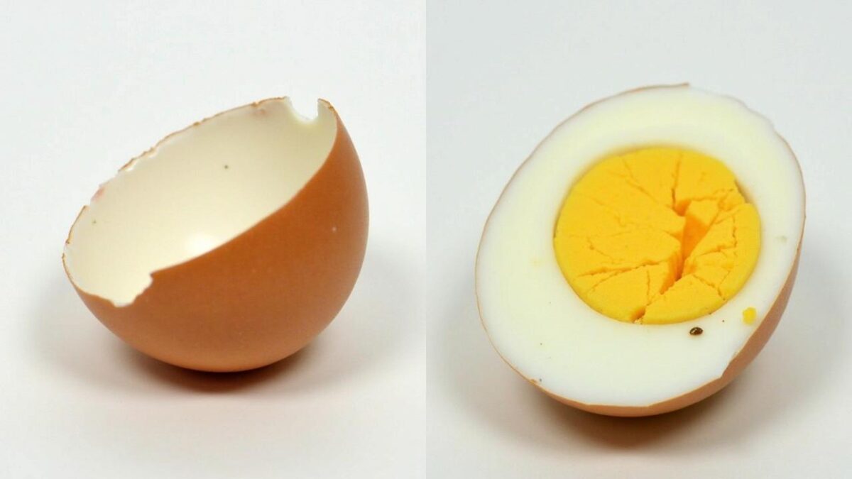 Stuck shell, torn whites: that’s ancient history with the spoon trick for peeling hard-boiled eggs